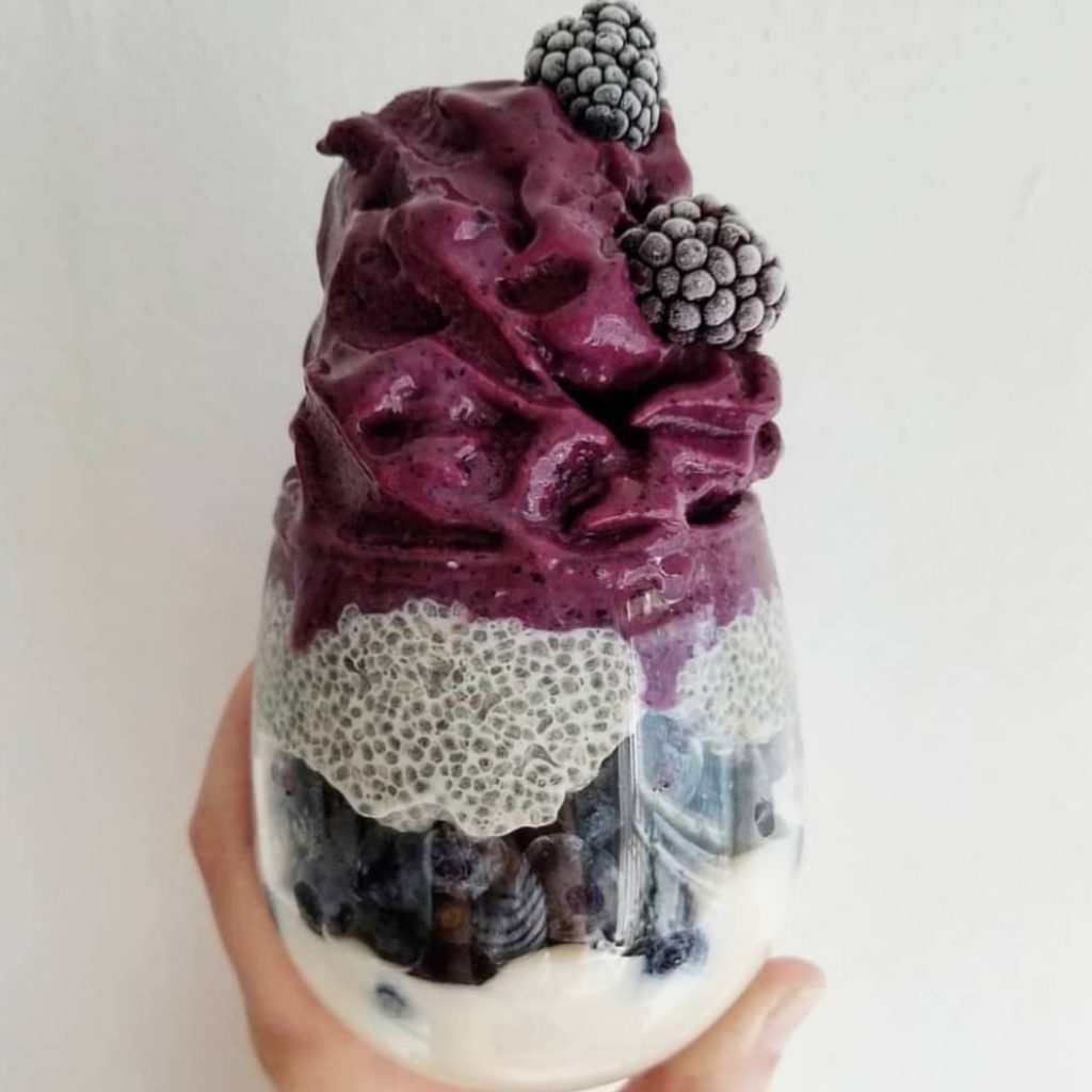 thick blueberry smoothie without banana