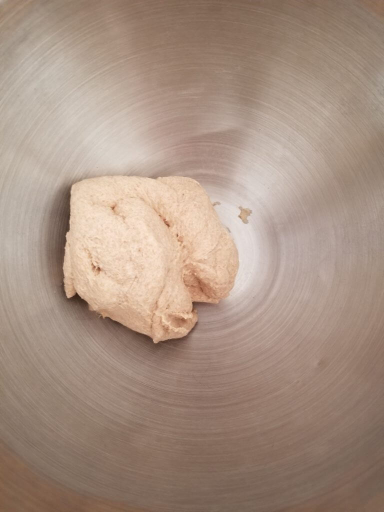 making the bread sponge